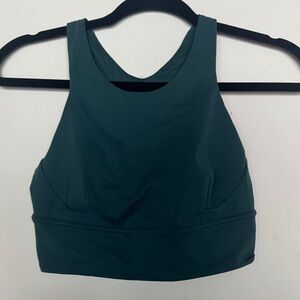 lululemon athletica Forest Green Sports Bra